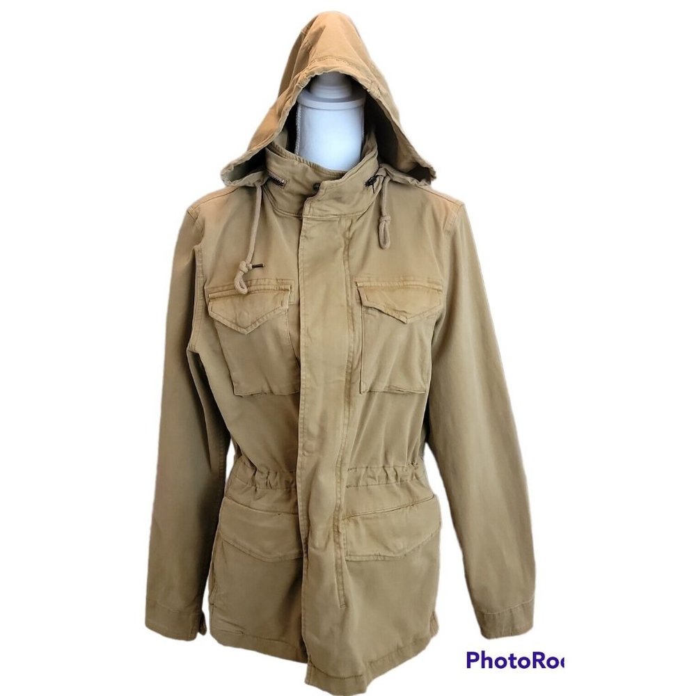 Women’s Size Small Military Jacket Army Green Heavy Weight Old Navy -NWOT!